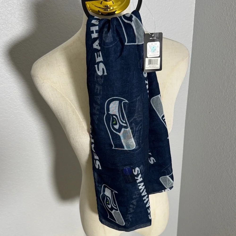 Seattle Seahawks Navy Blue Scarf Super Bowl champions